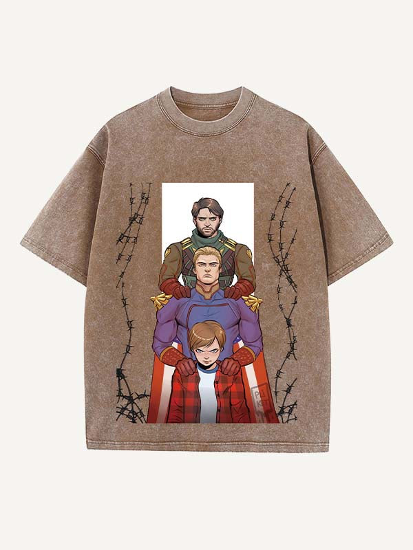 The Boys Print Round Neck T-shirt