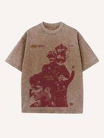 Charles Leclerc Print Round Neck T-shirt