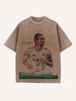 Luka Modrić Print Round Neck T-shirt