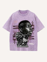 Paul Pogba Print Round Neck T-shirt