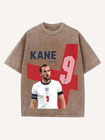 Harry Kane Print Round Neck T-shirt