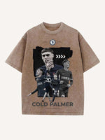 Cole Palmer Print Round Neck T-shirt