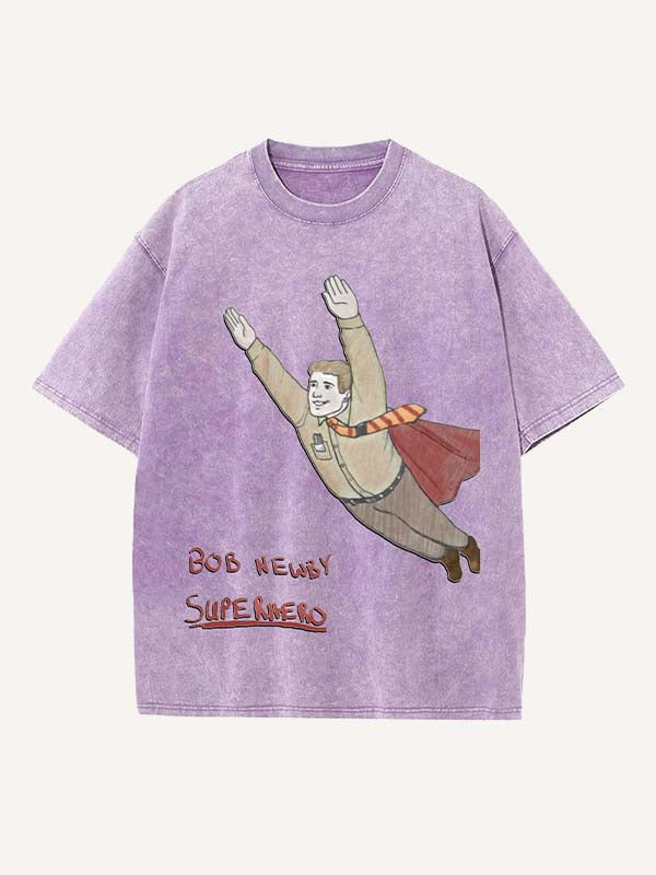 Stranger Things Print Round Neck T-shirt