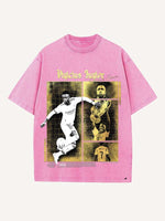 Vinícius Júnior Print Round Neck T-shirt