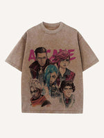 Arcane Print Round Neck T-shirt