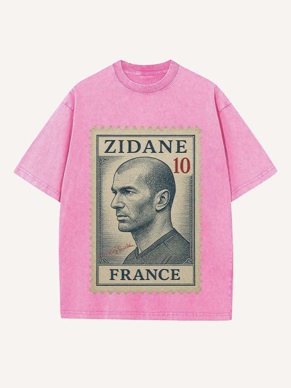 Zizou Print Round Neck T-shirt