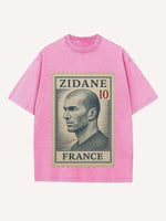 Zizou Print Round Neck T-shirt
