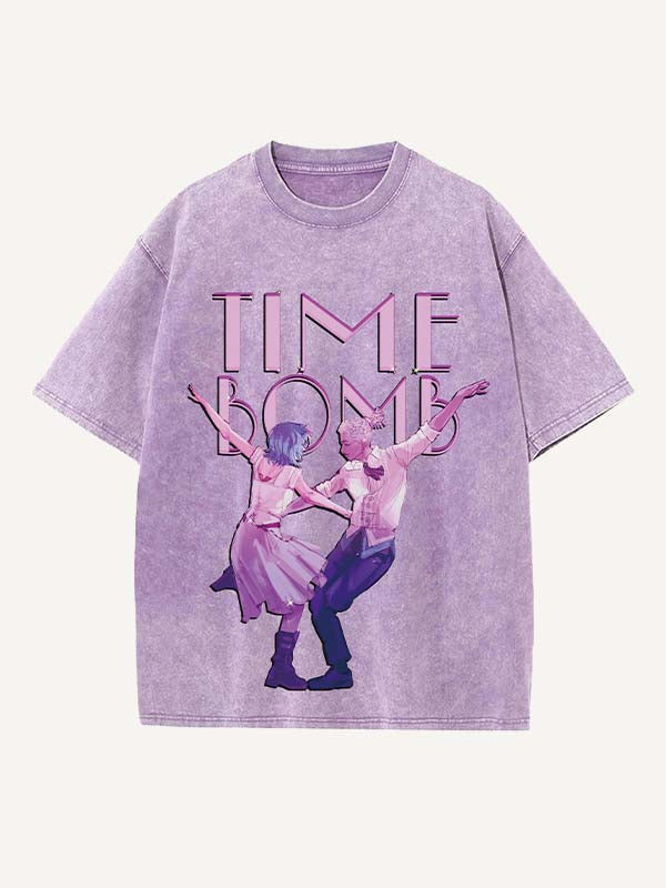 Arcane Print Round Neck T-shirt