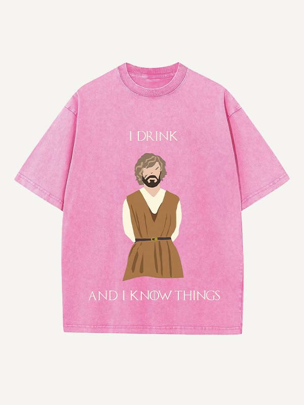 Game of Thrones Print Round Neck T-shirt