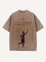 Mohamed Salah Print Round Neck T-shirt