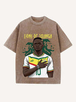 Sadio Mané Print Round Neck T-shirt