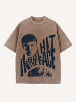 The End of the Fxxxing World Print Round Neck T-shirt