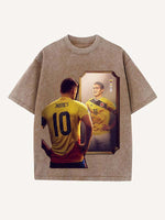 James Rodríguez Print Round Neck T-shirt