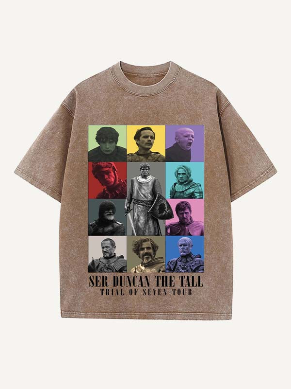 A Knight of the Seven Kingdoms Print Round Neck T-shirt