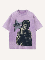 Max Verstappen Print Round Neck T-shirt