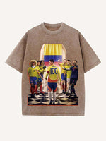 James Rodríguez Print Round Neck T-shirt