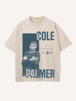 Cole Palmer Print Round Neck T-shirt