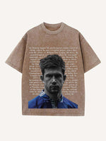Kevin De Bruyne Print Round Neck T-shirt
