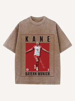 Harry Kane Print Round Neck T-shirt