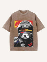 Max Verstappen Print Round Neck T-shirt