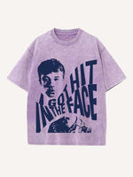 The End of the Fxxxing World Print Round Neck T-shirt