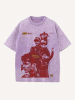 Charles Leclerc Print Round Neck T-shirt