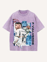 Federico Valverde Print Round Neck T-shirt