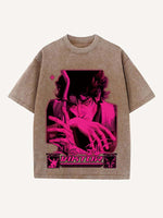 Arcane Print Round Neck T-shirt