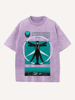 George Russell Print Round Neck T-shirt