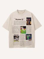 Neymar Print Round Neck T-shirt