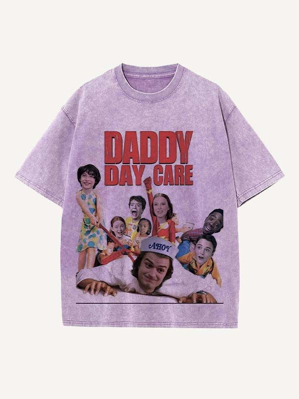 Stranger Things Print Round Neck T-shirt