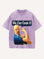 Breaking Bad Print Round Neck T-shirt