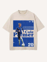 Cole Palmer Print Round Neck T-shirt