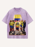 James Rodríguez Print Round Neck T-shirt