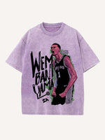 Victor Wembanyama Print Round Neck T-shirt