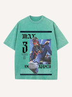 Max Verstappen Print Round Neck T-shirt