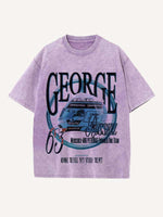 George Russell Print Round Neck T-shirt