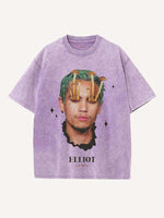 Euphoria Print Round Neck T-shirt