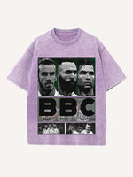 Gareth Bale Print Round Neck T-shirt