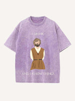 Game of Thrones Print Round Neck T-shirt