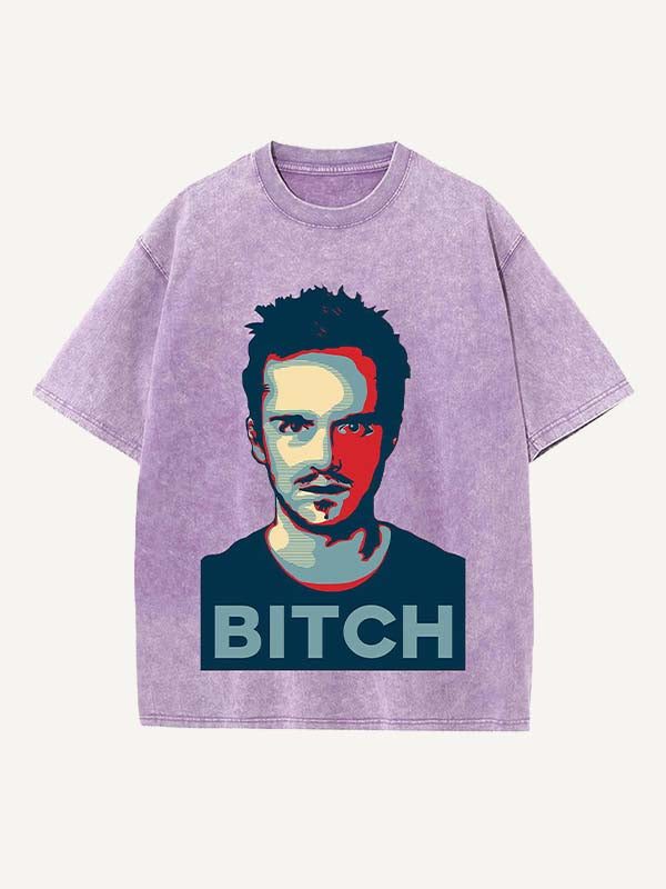 Breaking Bad Print Round Neck T-shirt
