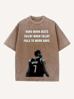 Kevin Durant Print Round Neck T-shirt