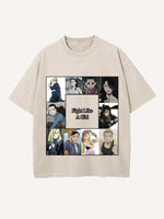 Fullmetal Alchemist Print Round Neck T-shirt