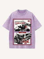 Lewis Hamilton Print Round Neck T-shirt