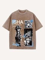 Arcane Print Round Neck T-shirt