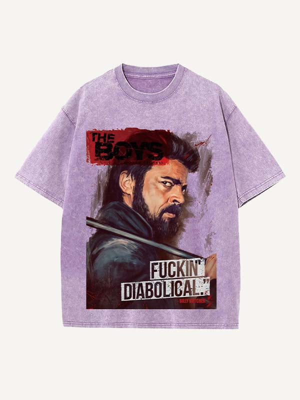 The Boys Print Round Neck T-shirt