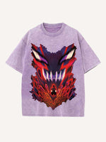 Fullmetal Alchemist Print Round Neck T-shirt