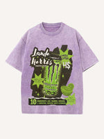 Lando Norris Print Round Neck T-shirt