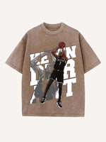 Kevin Durant Print Round Neck T-shirt