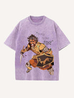 A Knight of the Seven Kingdoms Print Round Neck T-shirt